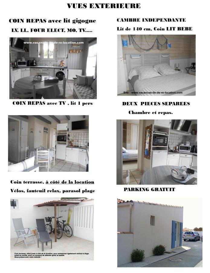 Ile De Re, La Danae, Velos, Wifi, Possibilite Cuisine, Linge, Parking Gratuit Saint-Martin-de-Ré Exterior foto